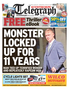 Cover of Scunthorpe Telegraph