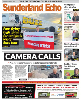 Cover of Sunderland Echo