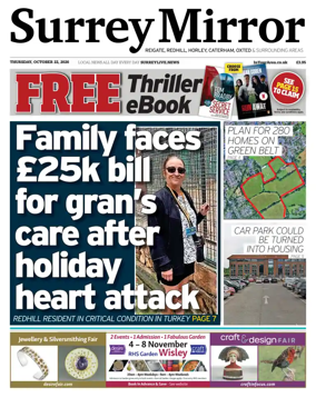 Cover of Surrey Mirror
