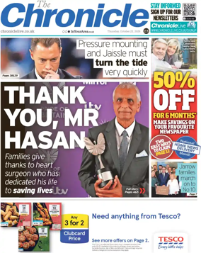 Cover of The Chronicle (UK)