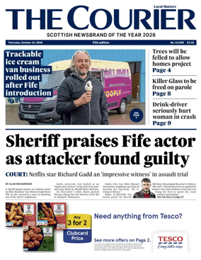 Cover of The Courier & Advertiser (Fife Edition)