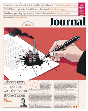 Cover of The Guardian e-paper Journal