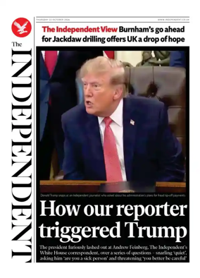 Cover of The Independent