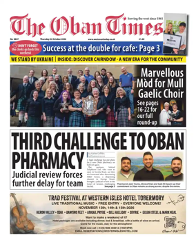 Cover of The Oban Times