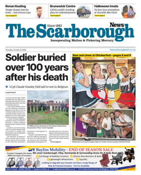 Cover of The Scarborough News