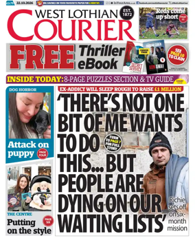 Cover of West Lothian Courier