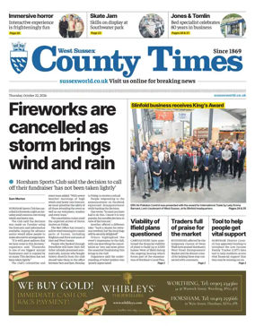 Cover of West Sussex County Times