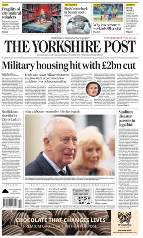 Cover of Yorkshire Post