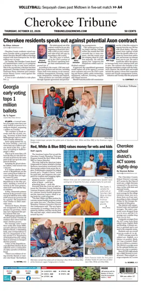 Cover of Cherokee Tribune