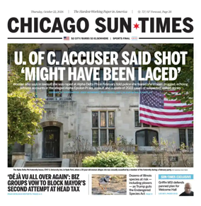 Cover of Chicago Sun-Times