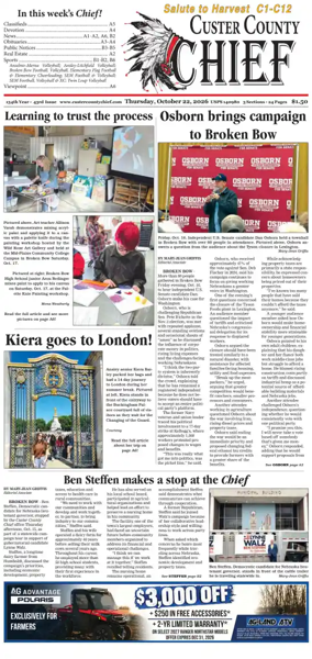 Cover of Custer County Chief