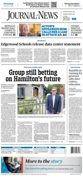 Cover of Hamilton Journal News
