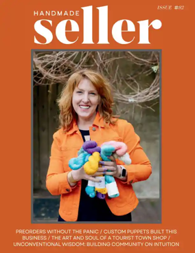 Cover of Handmade Seller Magazine
