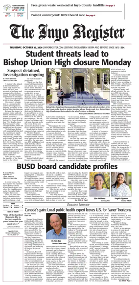 Cover of Inyo Register