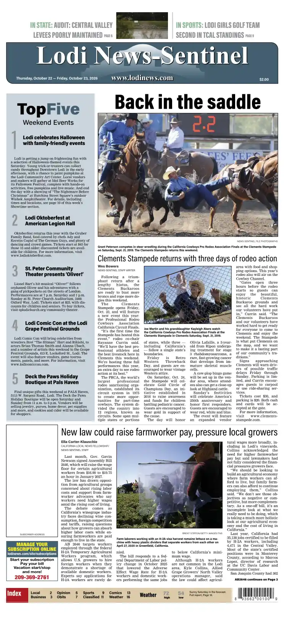 Cover of Lodi News-Sentinel