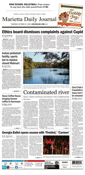 Cover of Marietta Daily Journal