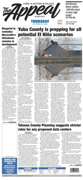 Cover of Marysville Appeal-Democrat