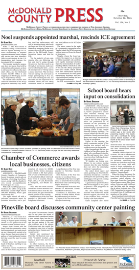 Cover of McDonald County Press