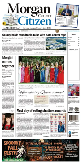Cover of Morgan County CItizen