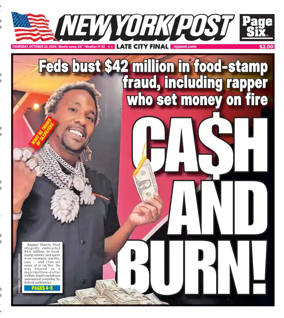Cover of New York Post