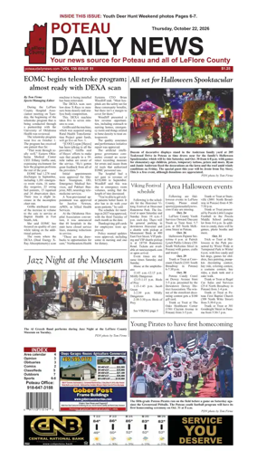 Cover of Poteau Daily News