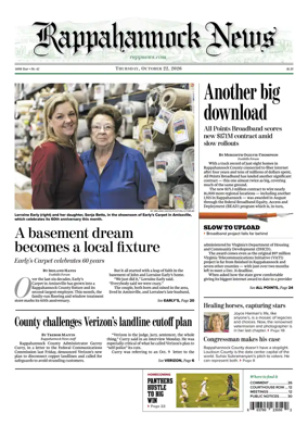 Cover of Rappahannock News