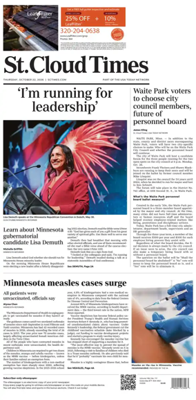 Cover of St. Cloud Times