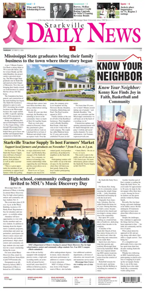 Cover of Starkville Daily News