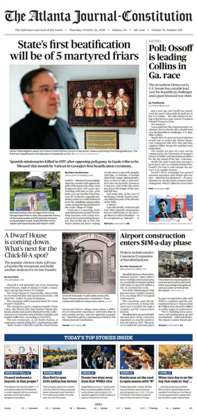 Cover of The Atlanta Journal-Constitution