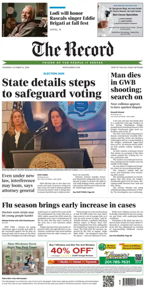 Cover of The Bergen Record