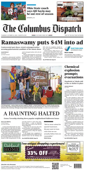 Cover of The Columbus Dispatch