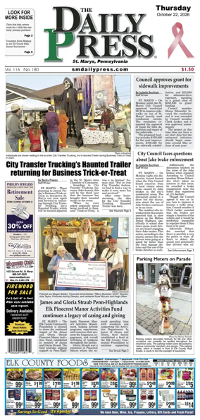 Cover of The Daily Press