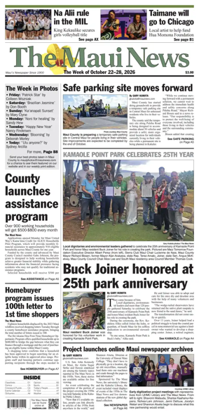 Cover of The Maui News