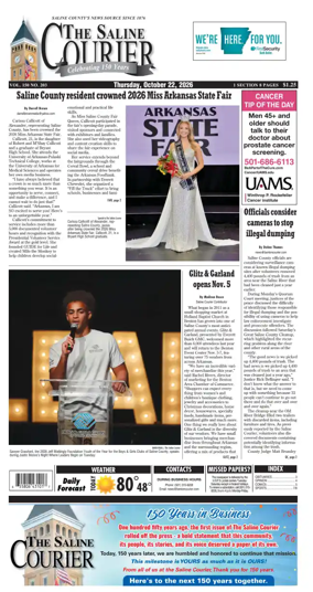 Cover of The Saline Courier