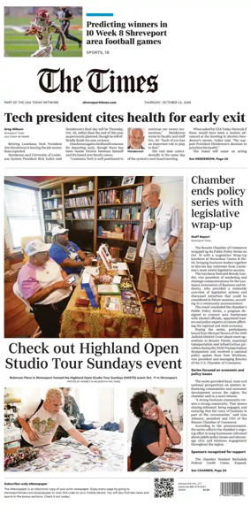 Cover of The Times (Shreveport)
