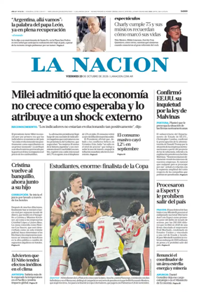 Cover of La Nacion