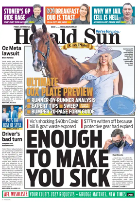 Cover of Herald Sun