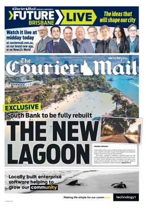 Cover of The Courier-Mail