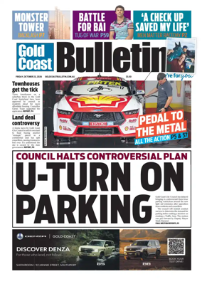 Cover of The Gold Coast Bulletin