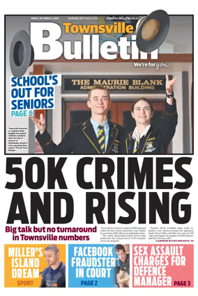 Cover of Townsville Bulletin