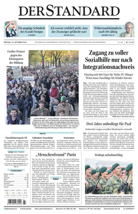 Cover of Der Standard