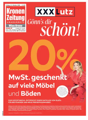 Cover of Kronen Zeitung