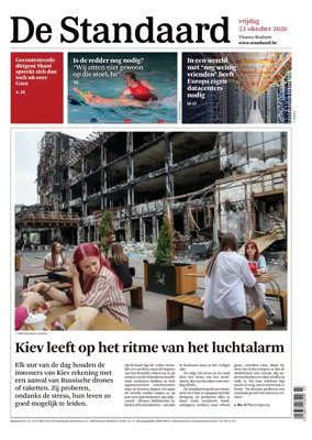 Cover of De Standaard