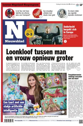 Cover of Het Nieuwsblad