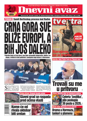 Cover of Dnevni avaz