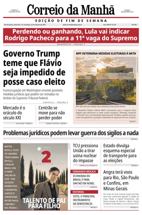 Cover of Jornal Correio da Manha