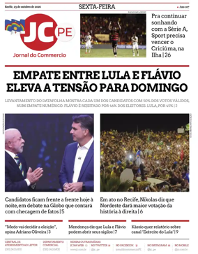 Cover of Jornal do Commercio