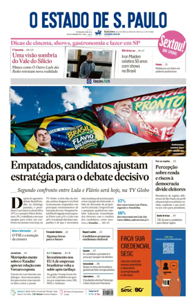 Cover of O Estado de S. Paulo