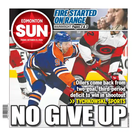 Cover of Edmonton Sun