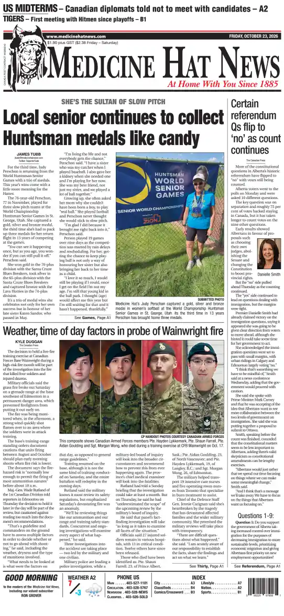 Cover of Medicine Hat News